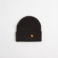 Carhartt American Script Beanie - Black thumbnail