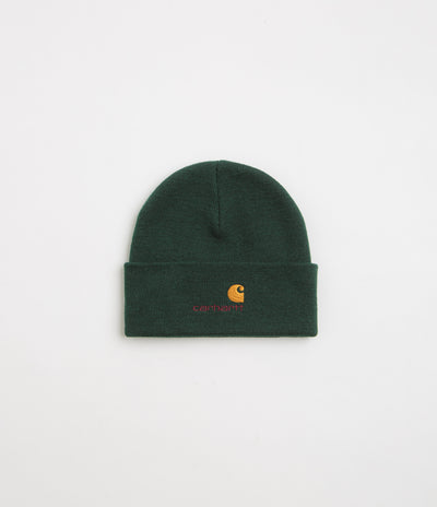 Carhartt American Script Beanie - Dark Fir