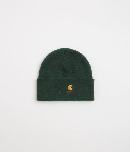 Carhartt American Script Beanie - Dark Fir