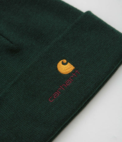 Carhartt American Script Beanie - Dark Fir