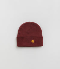 Carhartt American Script Beanie in Malbec