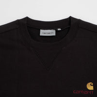 Carhartt American Script Crewneck Sweatshirt - Black thumbnail