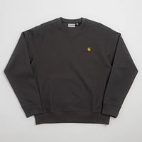 Carhartt American Script Crewneck Sweatshirt - Graphite thumbnail