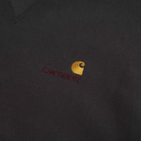 Carhartt American Script Crewneck Sweatshirt - Graphite thumbnail