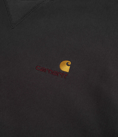 Carhartt American Script Crewneck Sweatshirt - Graphite