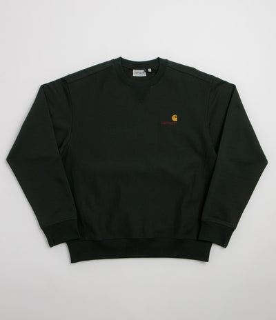 Carhartt American Script Crewneck Sweatshirt - Raven