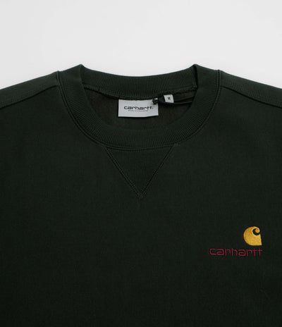Carhartt American Script Crewneck Sweatshirt - Raven