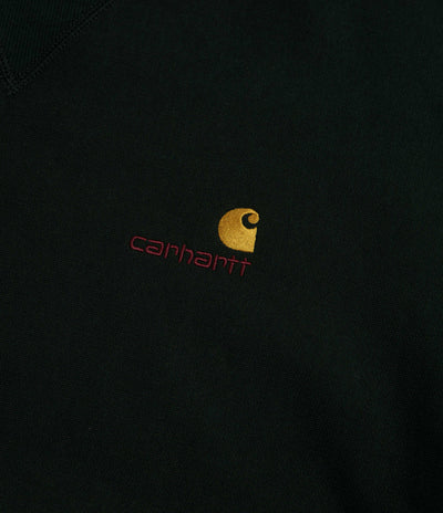 Carhartt American Script Crewneck Sweatshirt - Raven