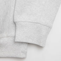 Carhartt American Script Hoodie in Ash Heather thumbnail