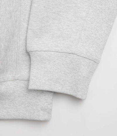Carhartt American Script Hoodie in Ash Heather
