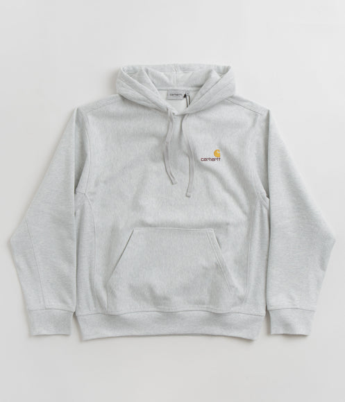 Carhartt American Script Hoodie - Ash Heather | Flatspot