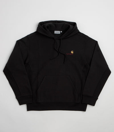 Carhartt American Script Hoodie - Black