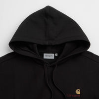 Carhartt American Script Hoodie - Black thumbnail
