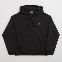 Carhartt American Script Hoodie in Black thumbnail