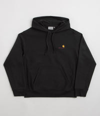Carhartt American Script Hoodie in Black
