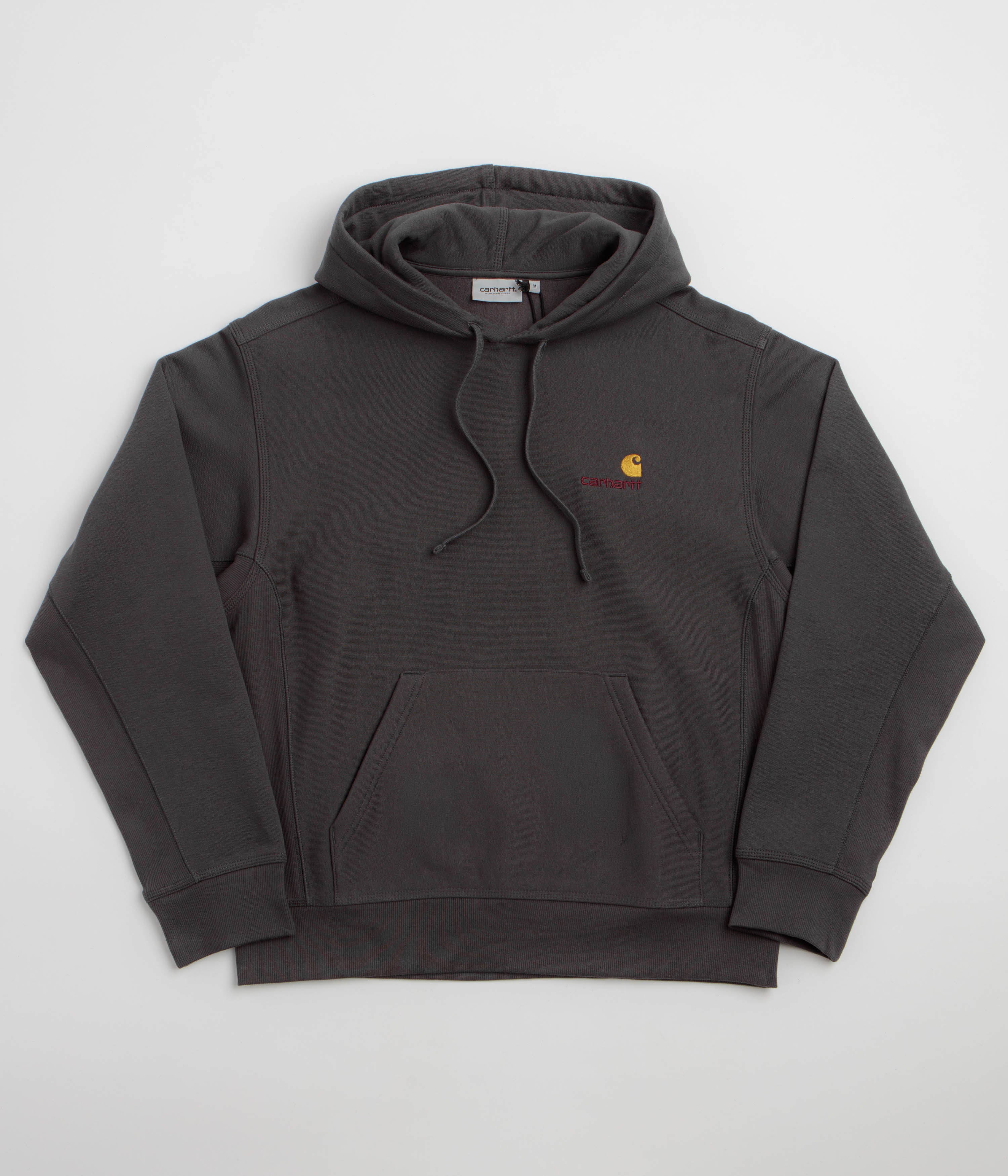 Carhartt American Script Hoodie - Graphite