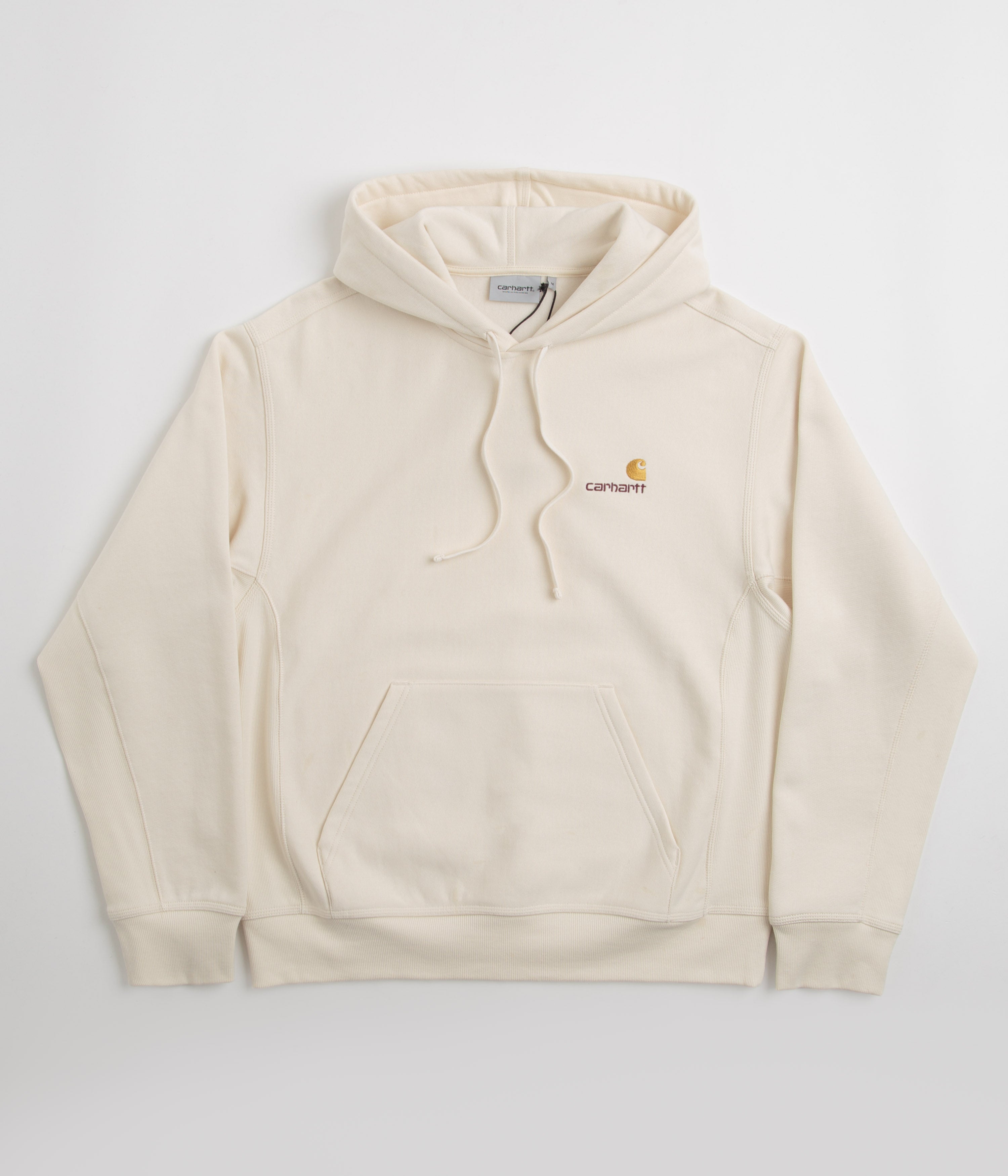 Carhartt American Script Hoodie - Dark Grey Heather | Flatspot