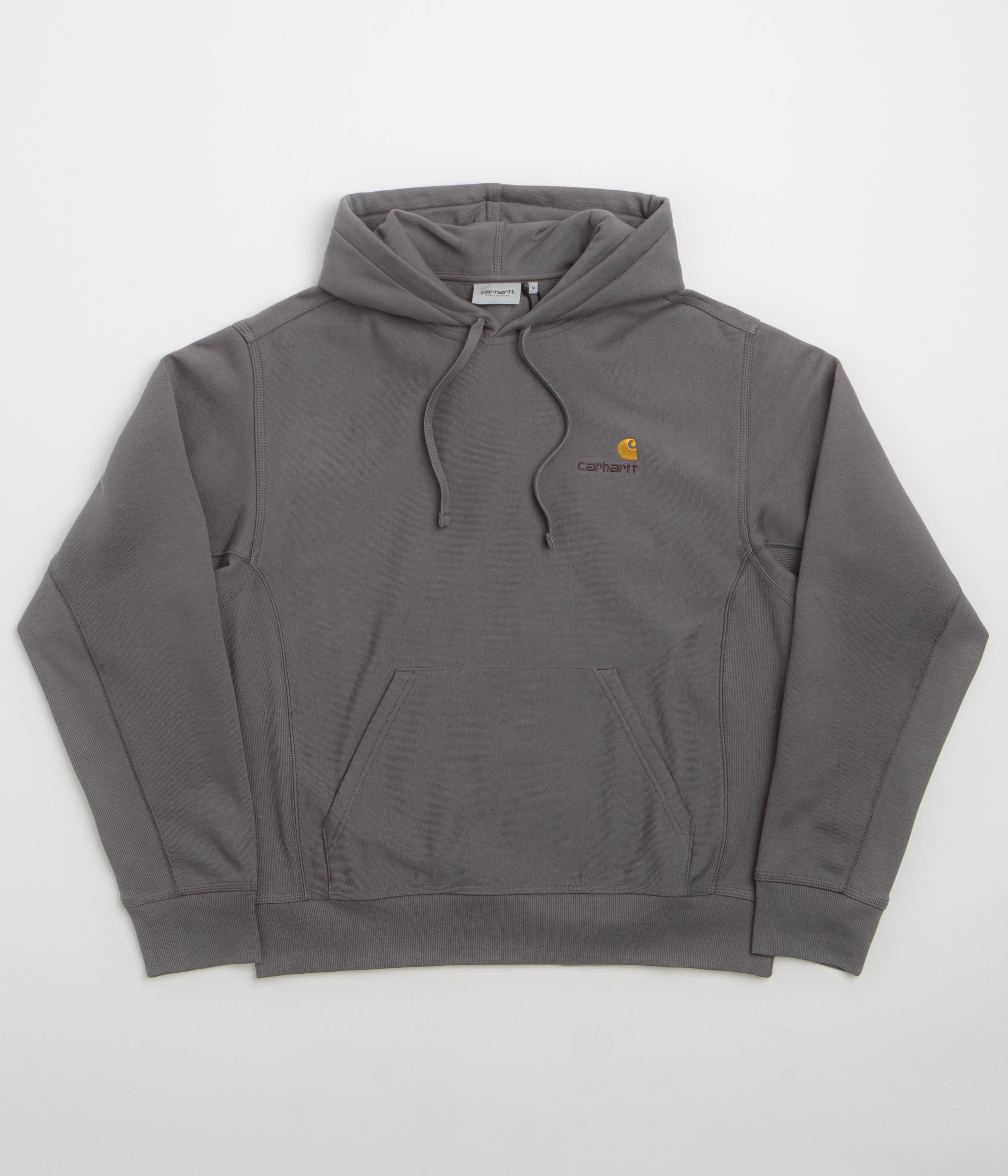 Carhartt American Script Hoodie in Porphyry