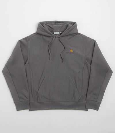 Carhartt American Script Hoodie in Porphyry