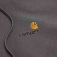 Carhartt American Script Hoodie in Porphyry thumbnail
