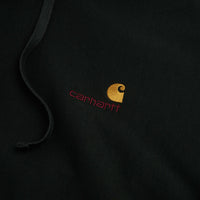 Carhartt American Script Hoodie - Raven thumbnail