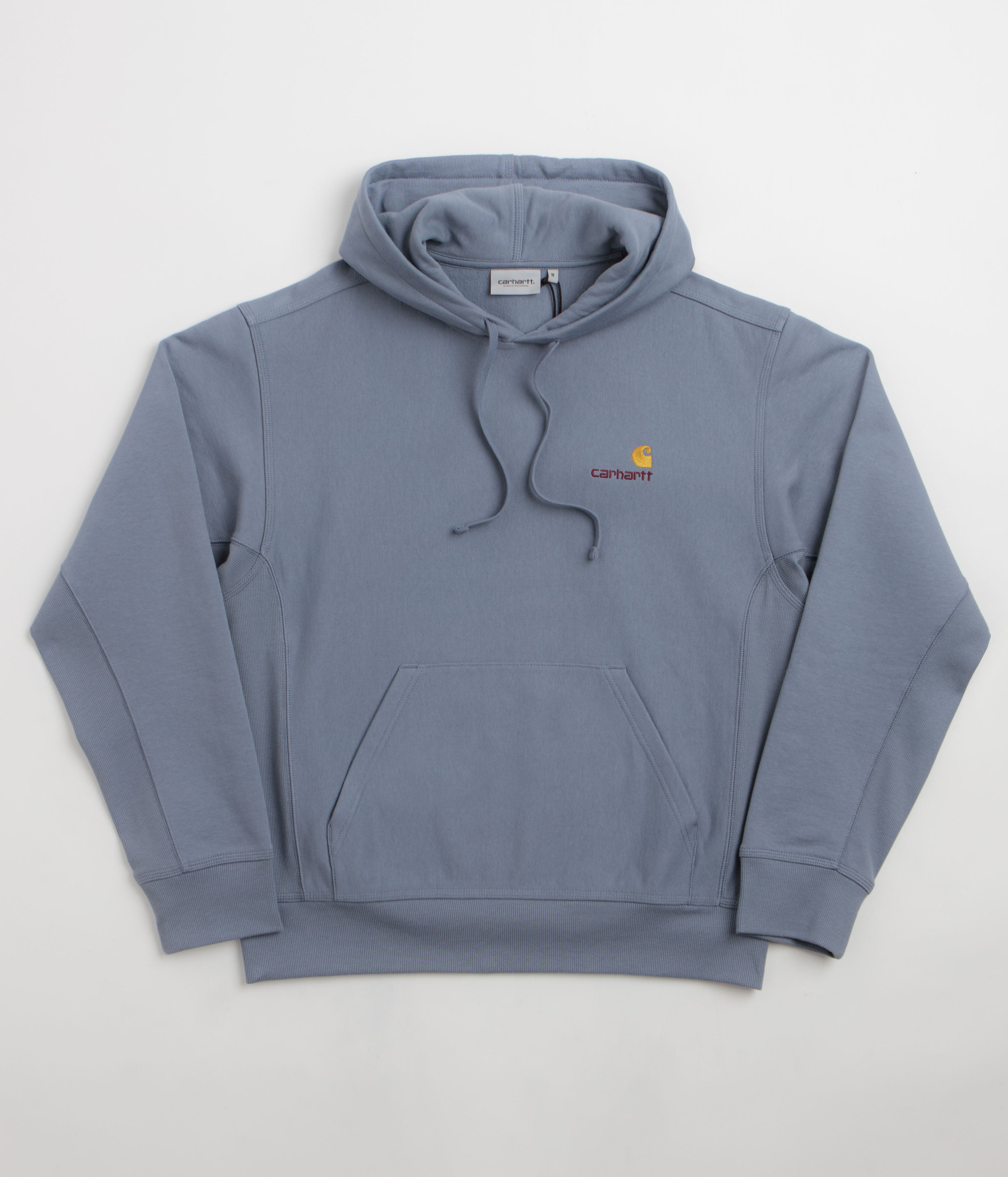 Carhartt American Script Hoodie - Shady Blue