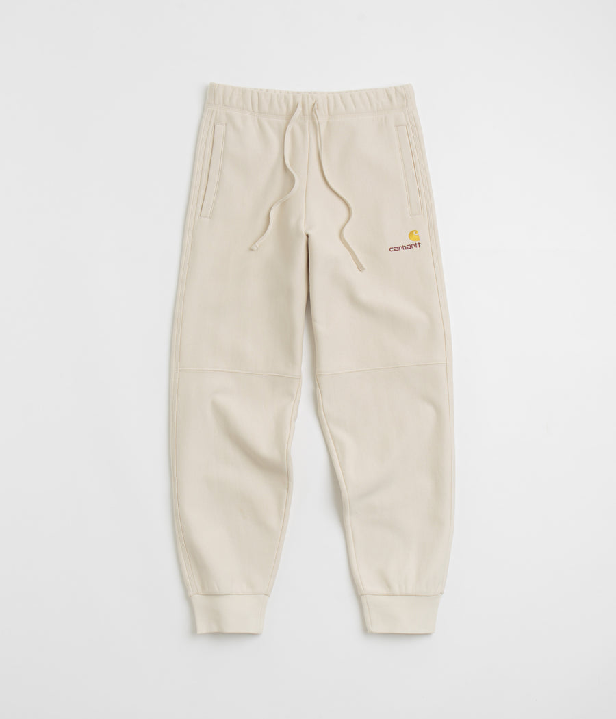 Carhartt American Script Sweatpants in Moonbeam