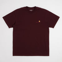 Carhartt American Script T-Shirt - Amarone thumbnail