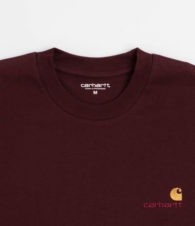 Carhartt American Script T-Shirt - Amarone