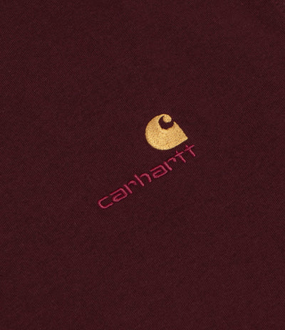 Carhartt American Script T-Shirt - Amarone
