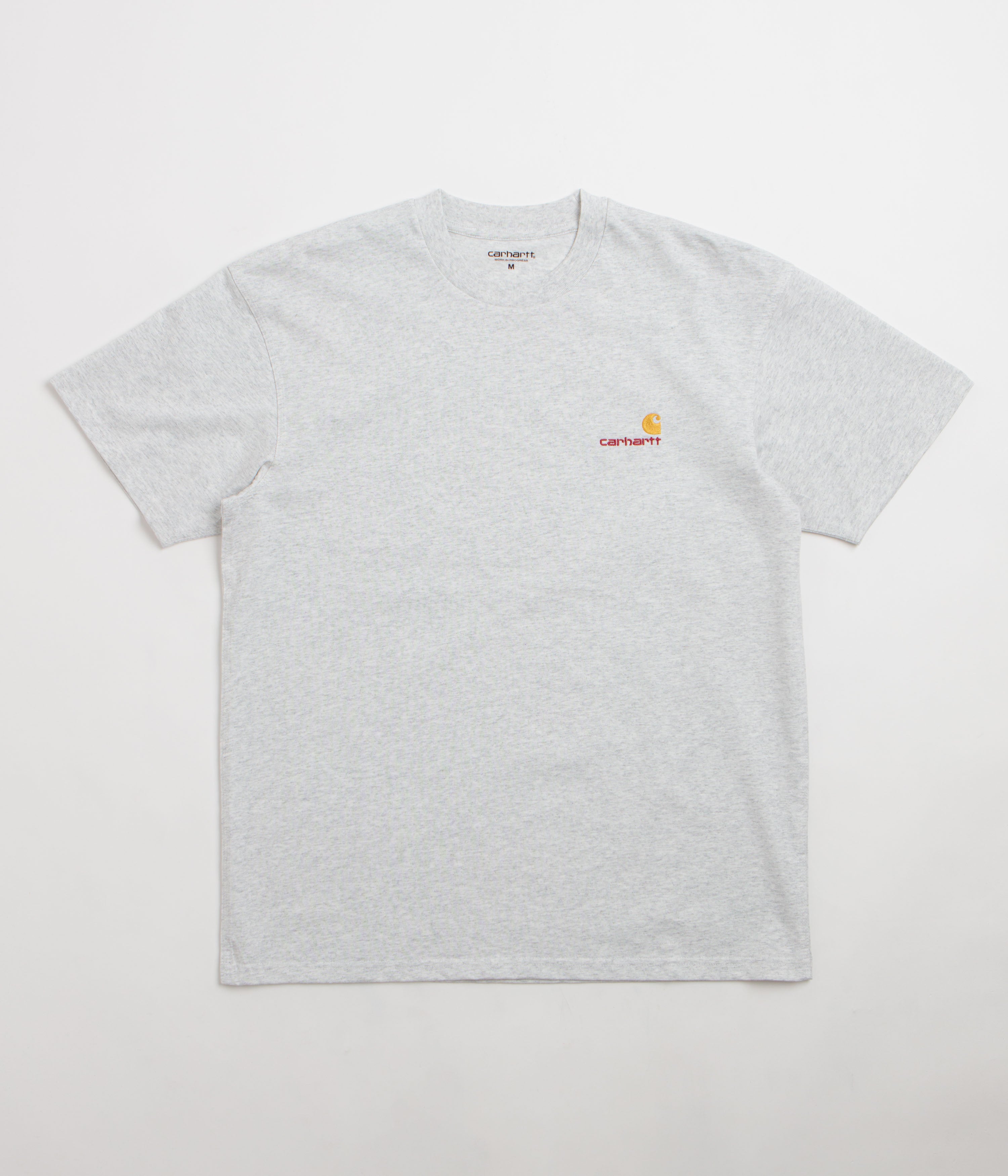 Carhartt American Script T-Shirt - Ash Heather