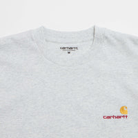 Carhartt American Script T-Shirt in Ash Heather thumbnail