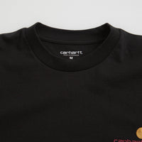 Carhartt American Script T-Shirt - Black thumbnail
