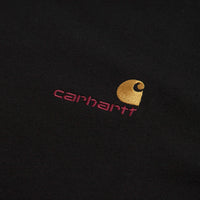 Carhartt American Script T-Shirt - Black thumbnail