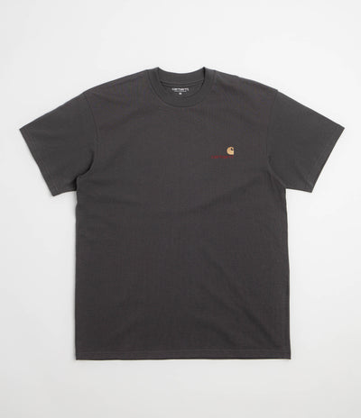 Carhartt American Script T-Shirt - Graphite