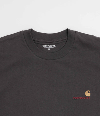 Carhartt American Script T-Shirt - Graphite