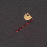 Carhartt American Script T-Shirt - Graphite thumbnail
