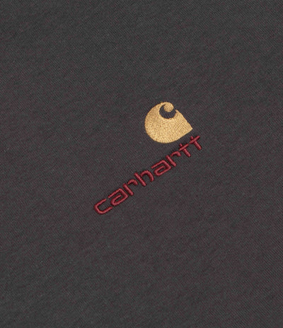 Carhartt American Script T-Shirt - Graphite
