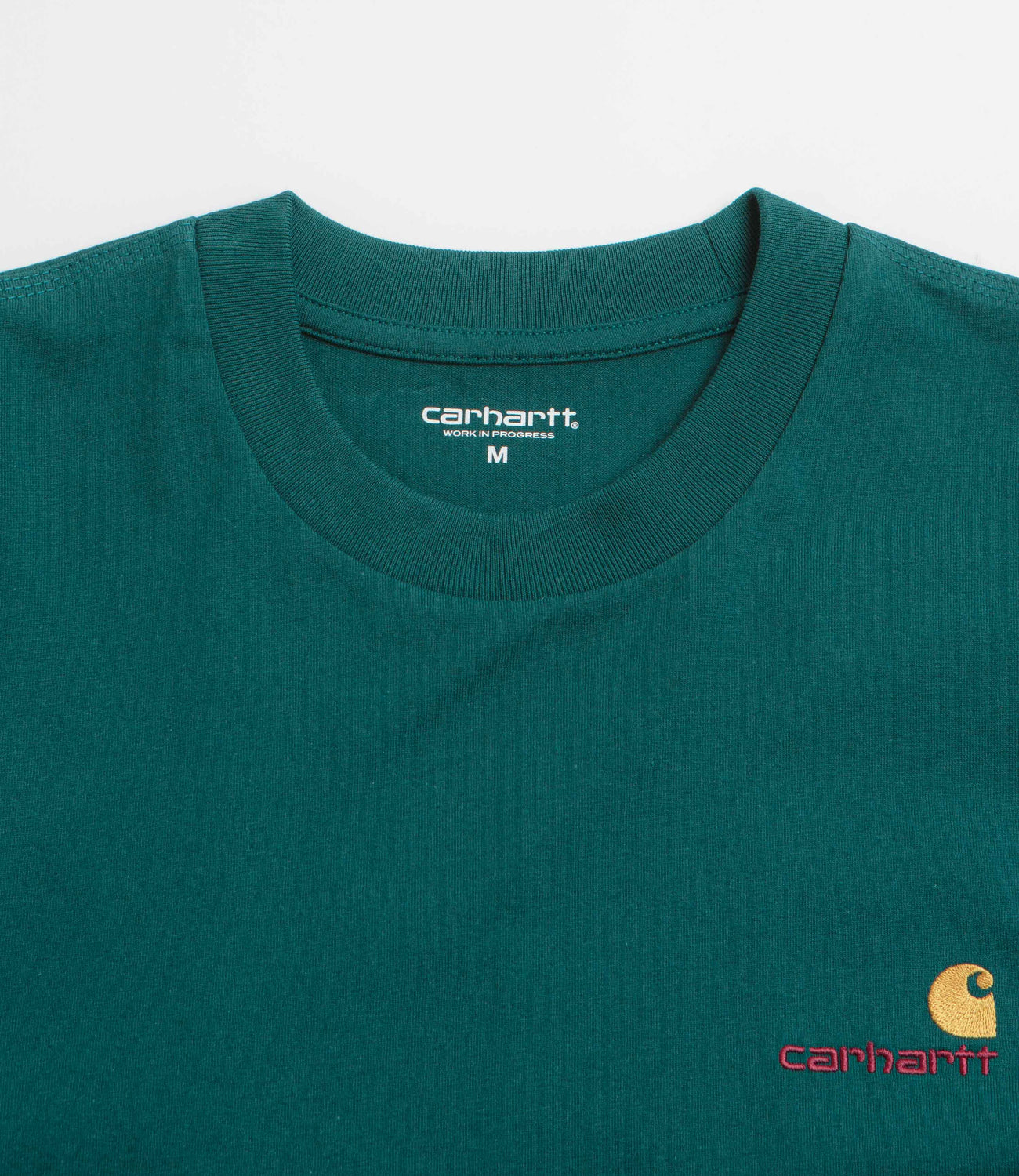 Carhartt American Script T-Shirt - Malachite | Flatspot