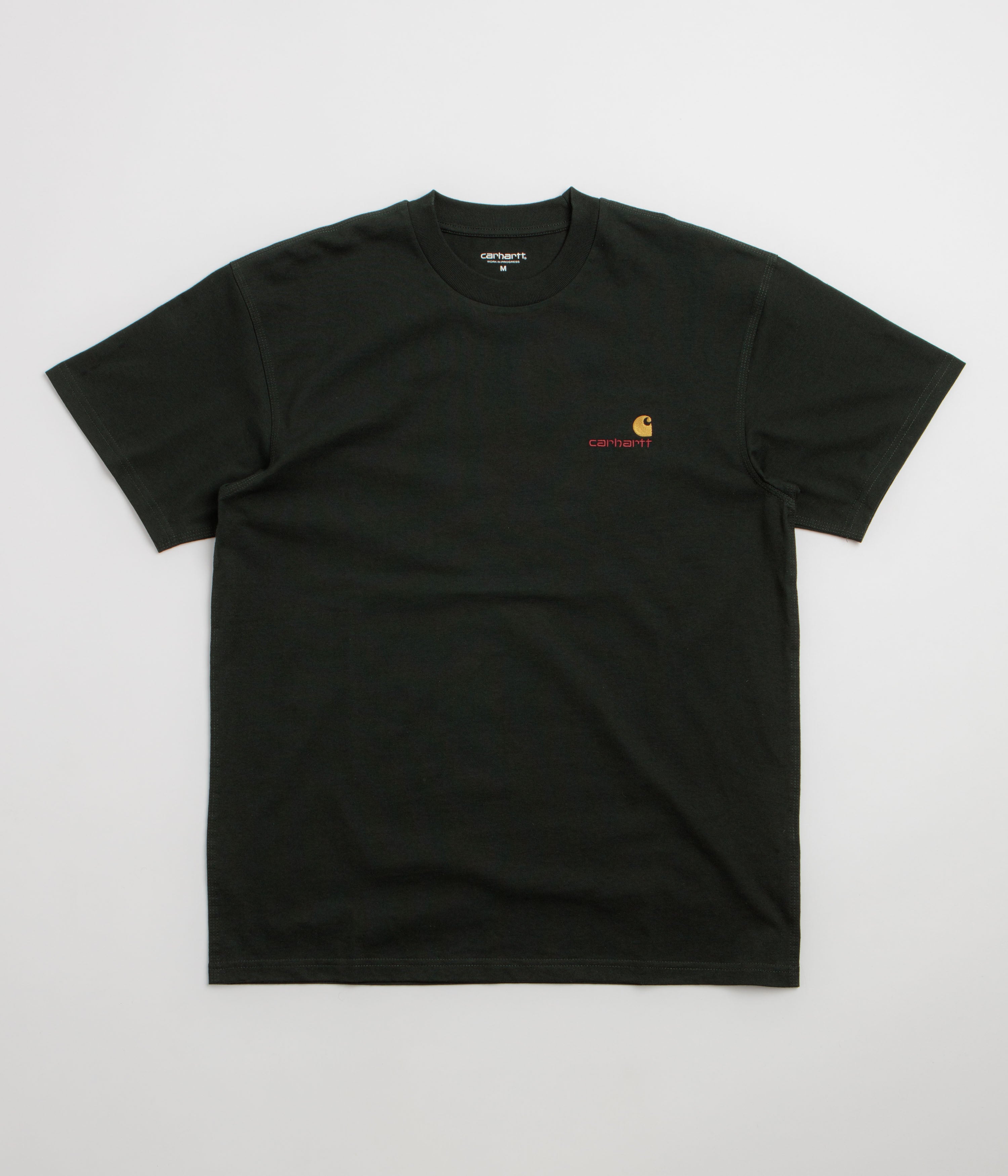 Carhartt American Script T-Shirt - Raven