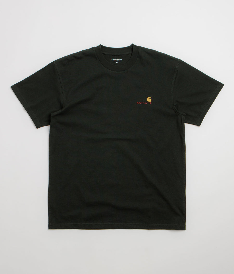 Carhartt American Script T-Shirt - Raven