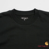 Carhartt American Script T-Shirt in Raven thumbnail