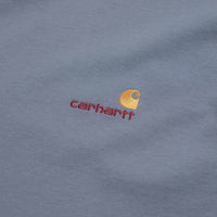 Carhartt American Script T-Shirt - Shady Blue thumbnail
