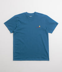 Carhartt American Script T-Shirt in Sodalite