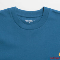 Carhartt American Script T-Shirt in Sodalite thumbnail
