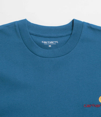 Carhartt American Script T-Shirt in Sodalite
