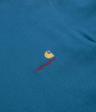 Carhartt American Script T-Shirt in Sodalite