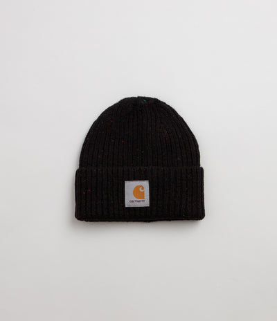 Carhartt Anglistic Beanie - Speckled Black