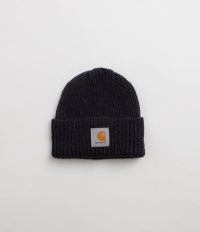 Carhartt Anglistic Beanie - Speckled Dark Navy