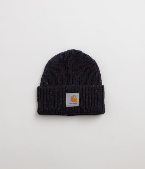 Carhartt Anglistic Beanie - Speckled Dark Navy